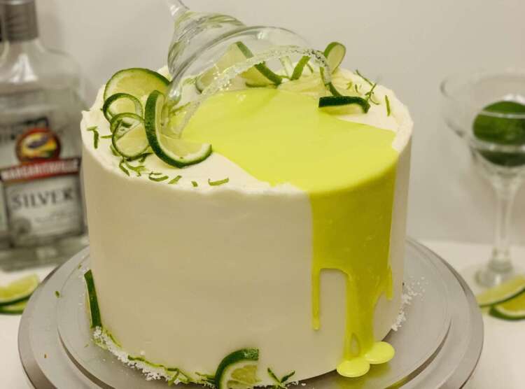 Margarita cake - uncut - thumbnail image