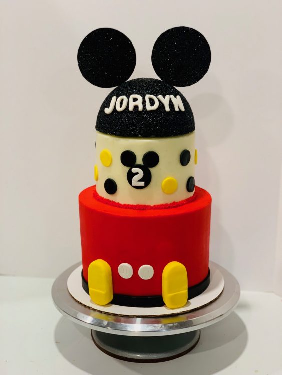 Mickey Mouse Birthday Cake