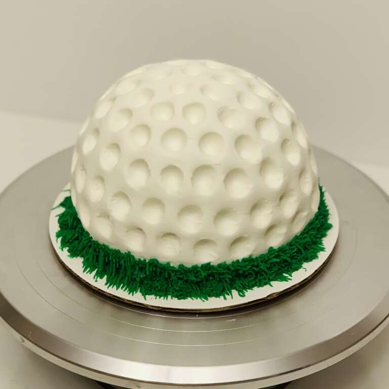 Golf Ball Smash Cake ~ Intensive Cake Unit - Getting Intensive Smash Makeovers